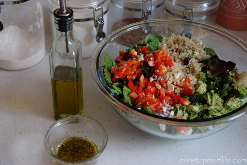 quinoa salad bowl